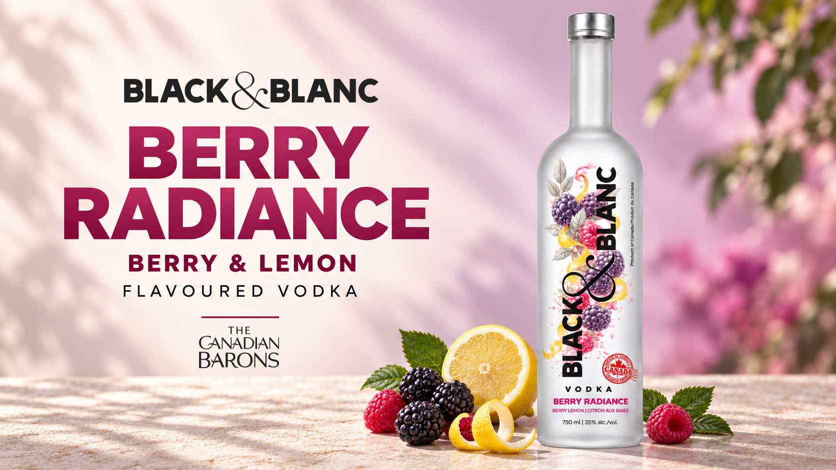Black & Blanc Berry Radiance bottle